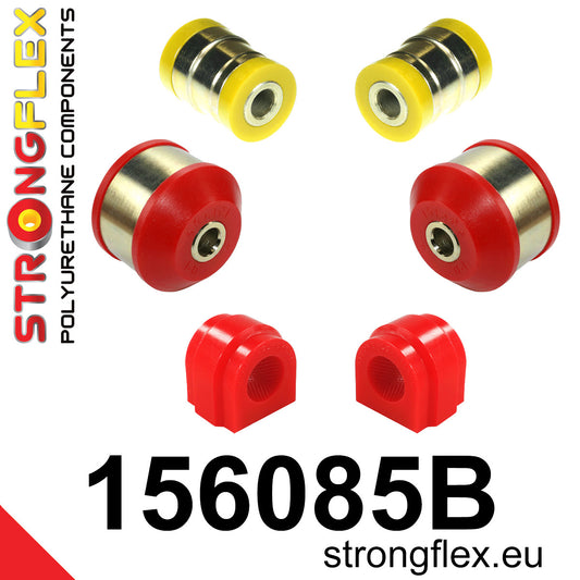156085B Front suspension bush kit Standard (Red) Renault Captur I (13-19)