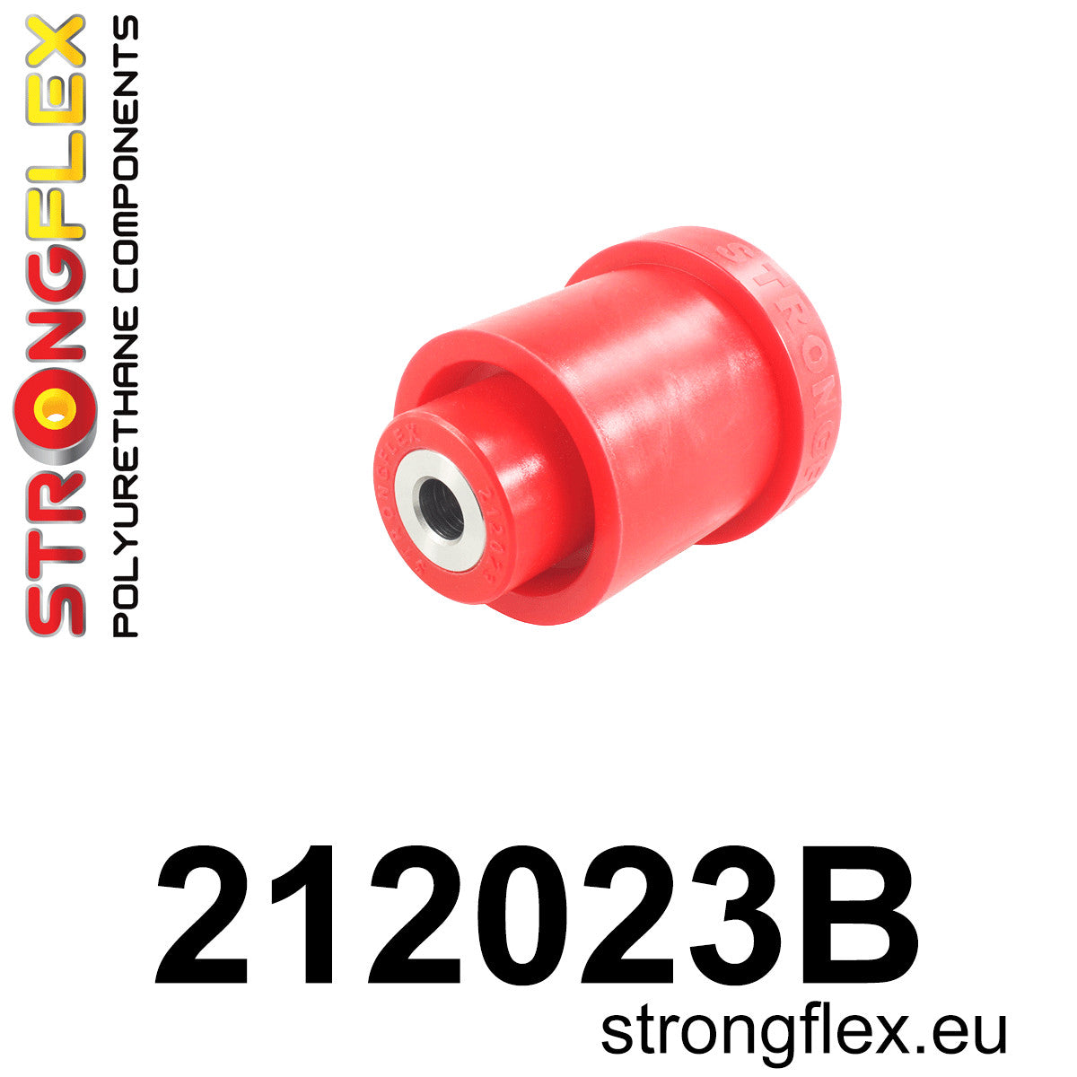 212023B Rear beam bush Standard (Red) Citroën C1 I (05-14)