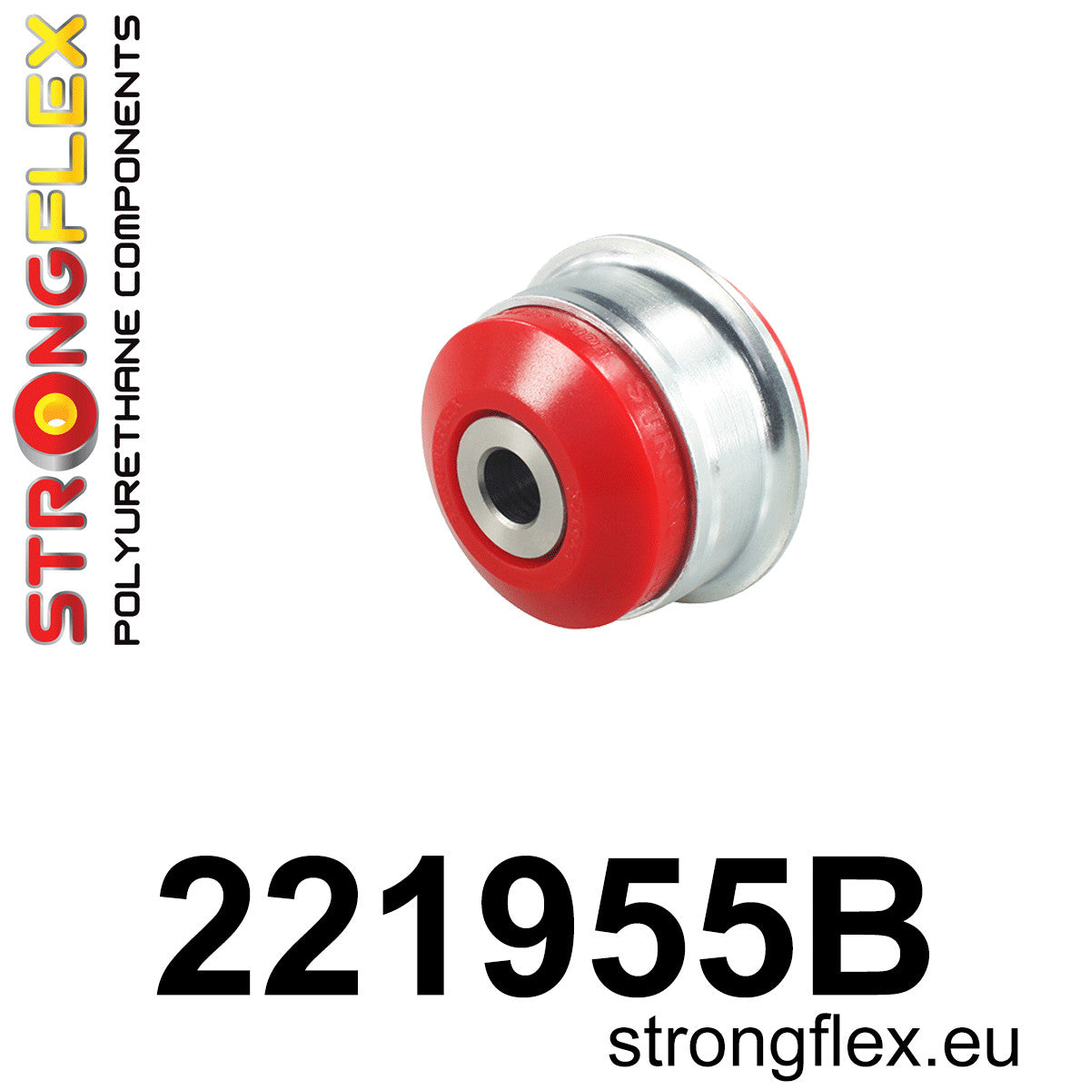 221955B Front lower arm - rear bush 60mm Standard (Red) Seat Ibiza V (17-) KJ1