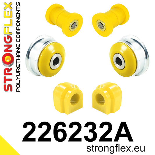 226232A Front suspension bush kit SPORT Sport (Yellow) Seat Ibiza V (17-) KJ1