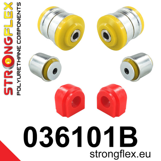 036101B Front suspension bush kit Standard (Red) BMW X3 II (10-17) F25