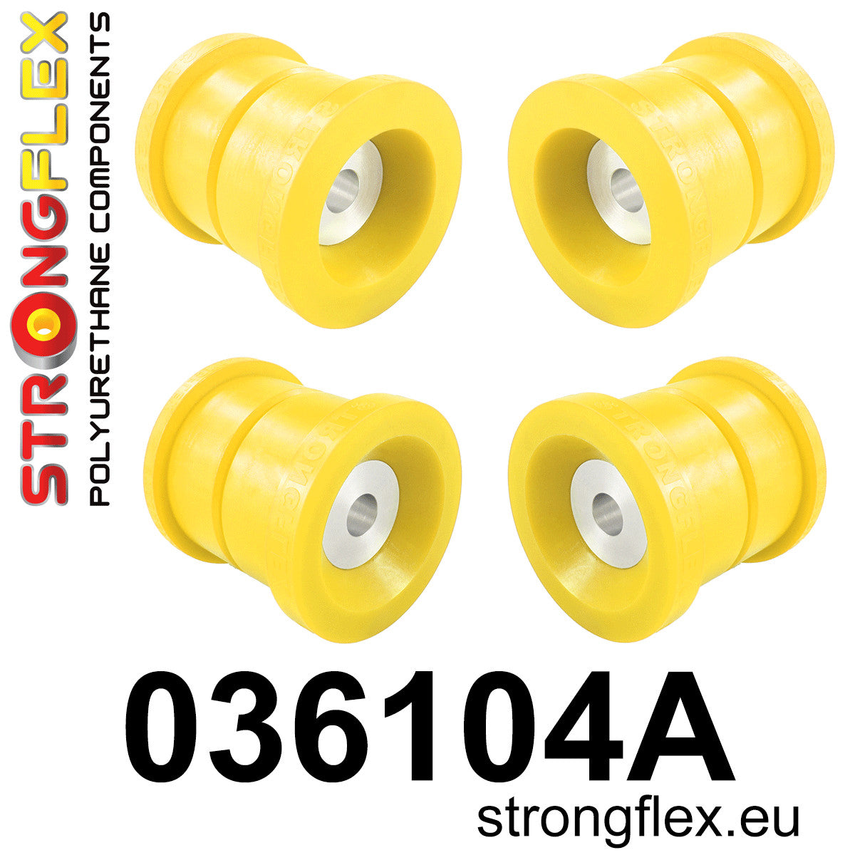 036104A Rear subframe bush kit SPORT Sport (Yellow) BMW X3 II (10-17) F25