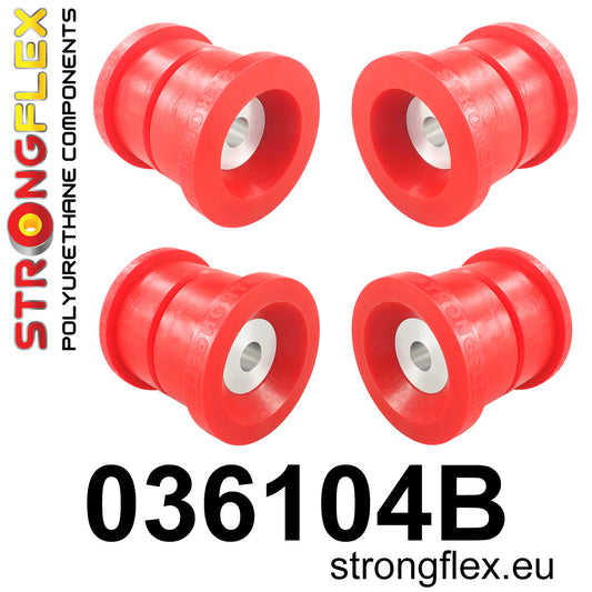 036104B Rear subframe bush kit Standard (Red) BMW X3 II (10-17) F25