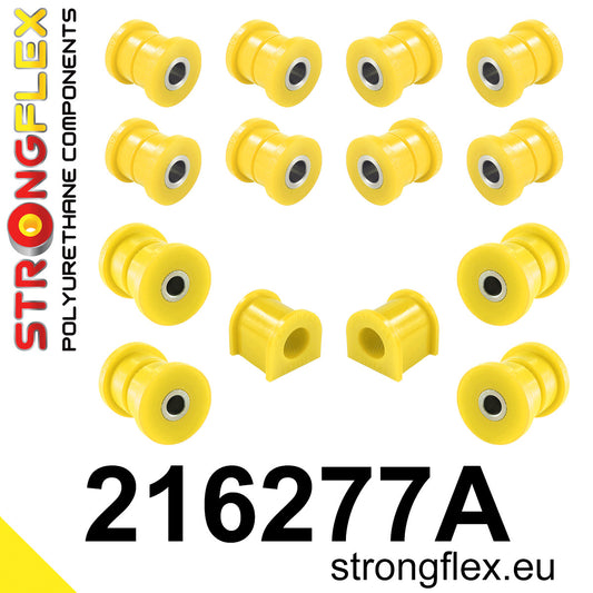 216277A Rear suspension bush kit SPORT Sport (Yellow) Toyota Celica VI (93-99) T200