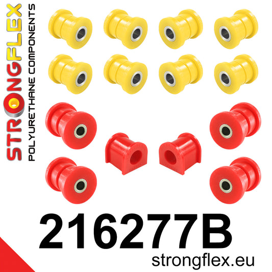 216277B Rear suspension bush kit Standard (Red) Toyota Celica VI (93-99) T200