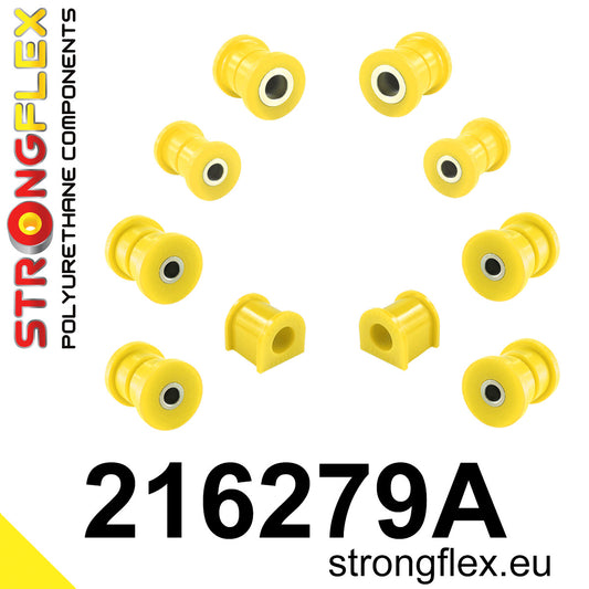 216279A Rear suspension bush kit SPORT Sport (Yellow) Toyota Celica VI (93-99) T200
