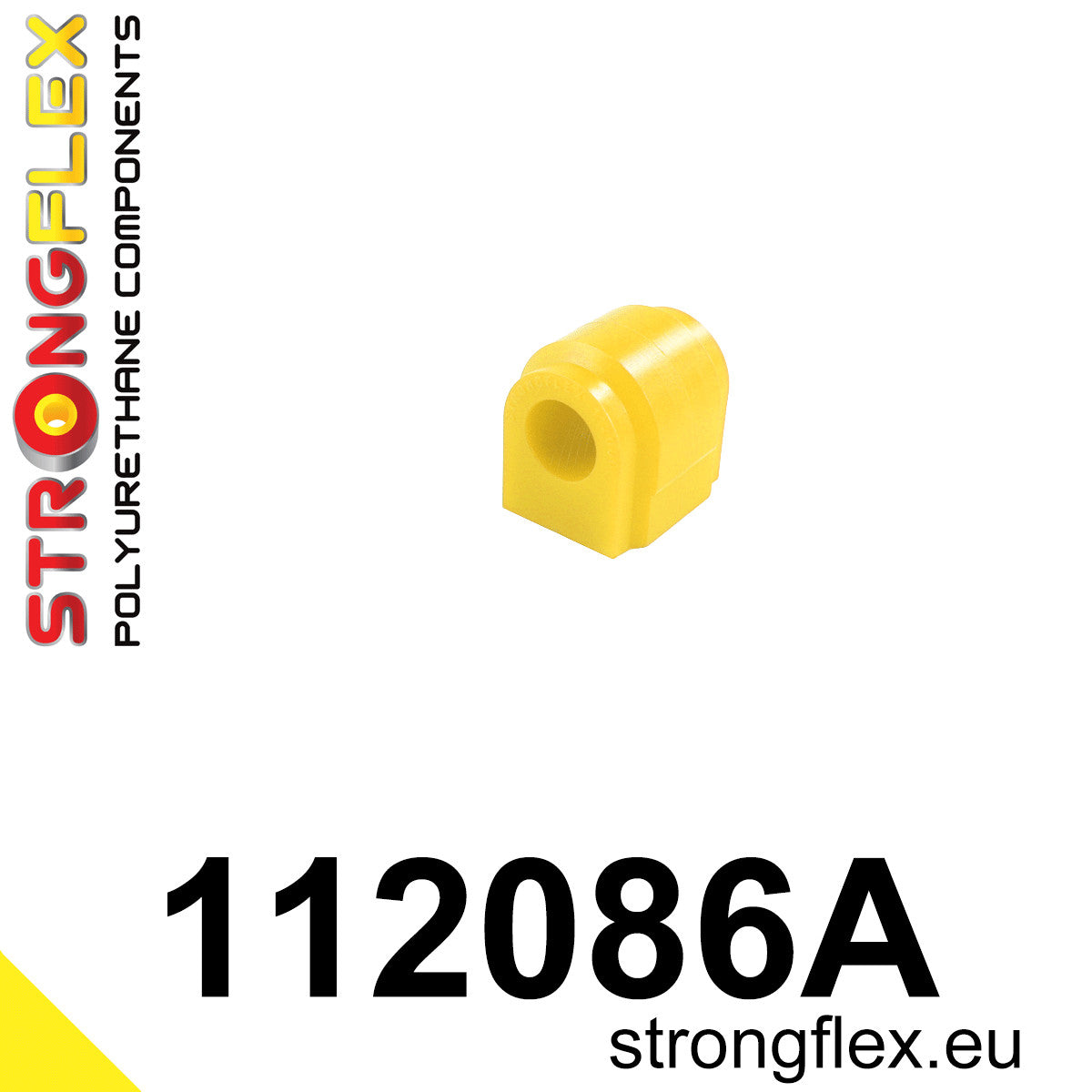 112086A Rear anti roll bar bush SPORT Sport (Yellow) Mercedes Klasa A III (12-17) W176