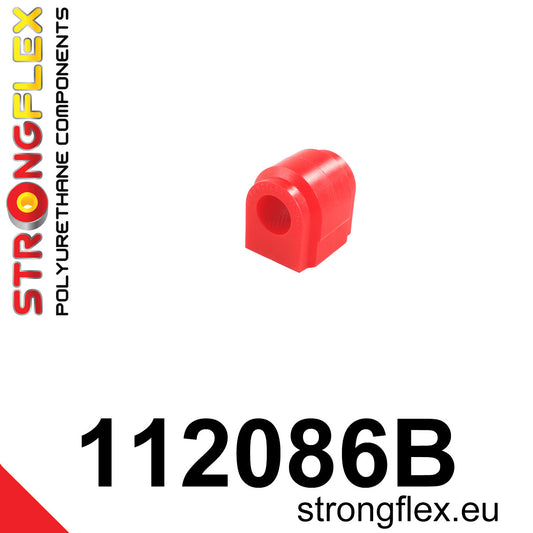 112086B Rear anti roll bar bush Standard (Red) Mercedes Klasa A III (12-17) W176