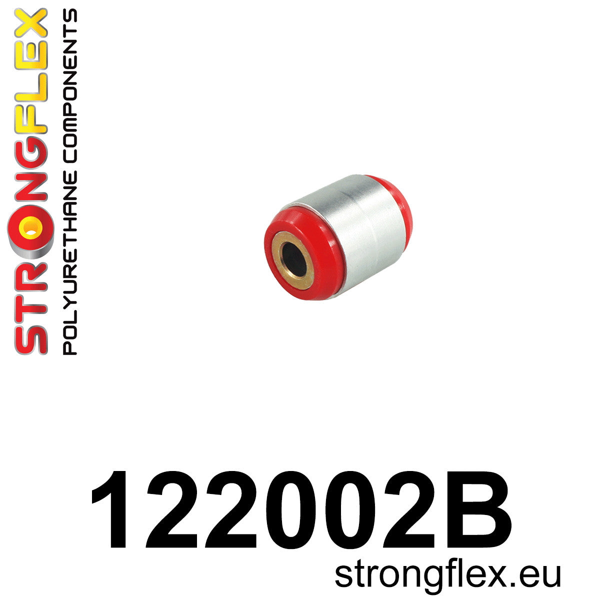 122002B Rear lower arm - inner bushing Standard (Red) Mitsubishi Galant IX (06-12)