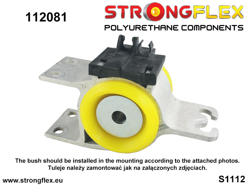 116282A Full suspension polyurethane bush kit SPORT Sport (Yellow) Mercedes Klasa A III (12-17) W176