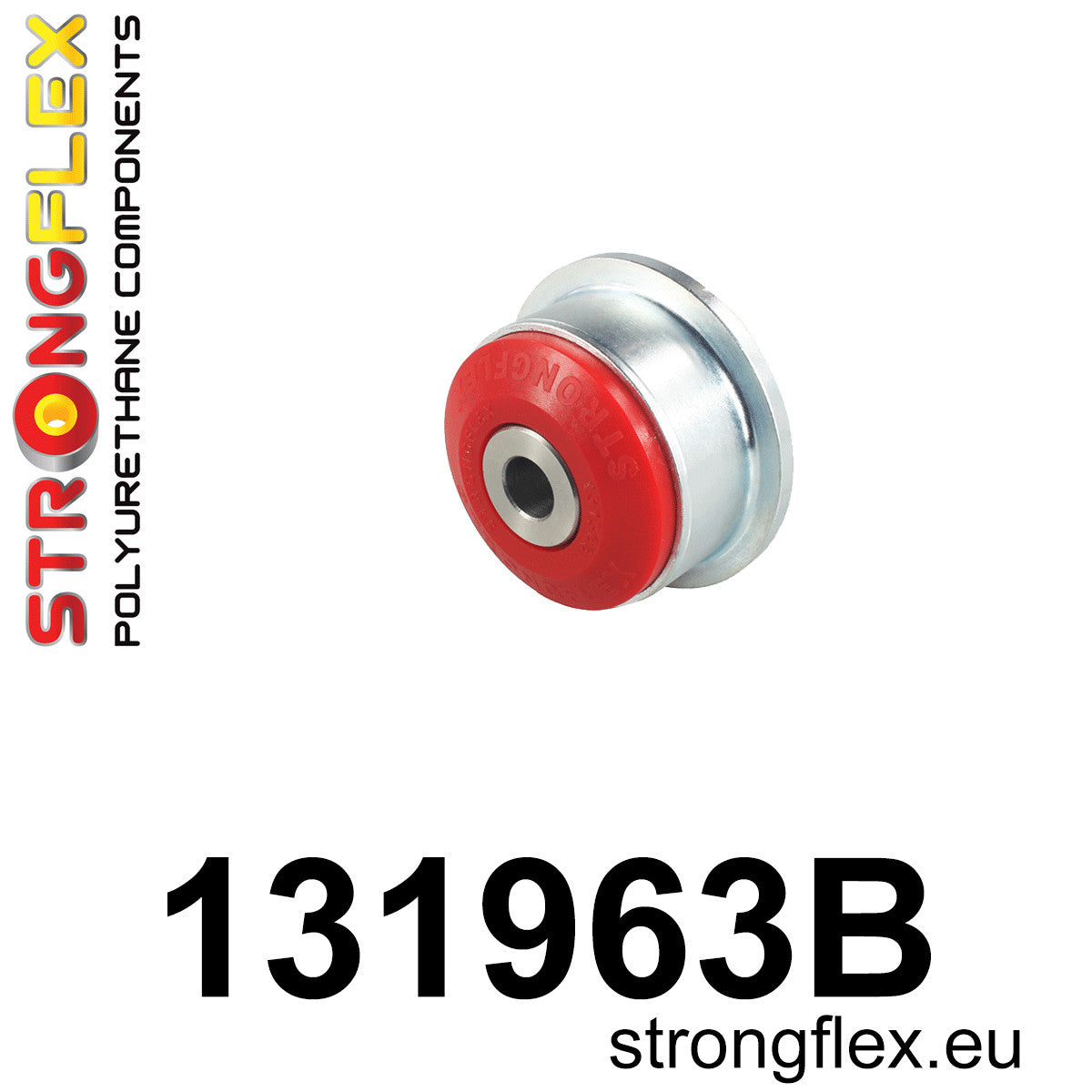 131963B Front control arm – rear bush Standard (Red) Opel / Vauxhall Corsa C (00-06) X01