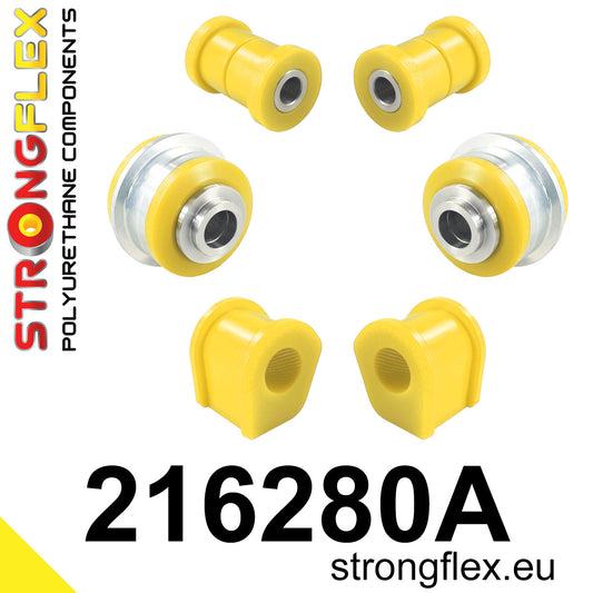 216280A Front suspension bush kit SPORT Sport (Yellow) Subaru Trezia (10-14)