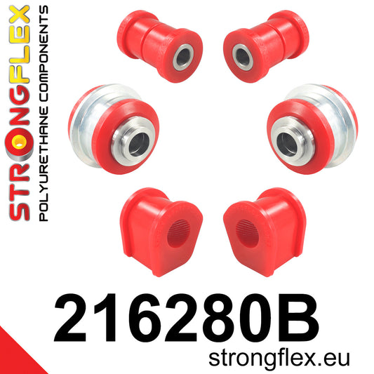 216280B Front suspension bush kit Standard (Red) Subaru Trezia (10-14)