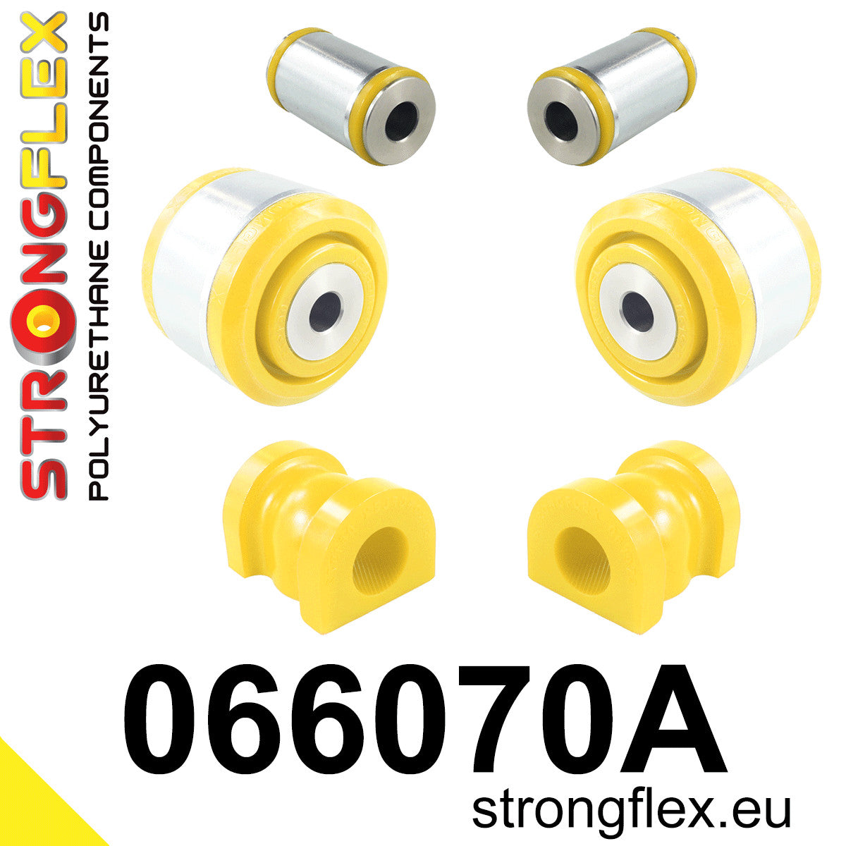 066070A Front suspension bush kit SPORT Sport (Yellow) Fiat Freemont (11-15)