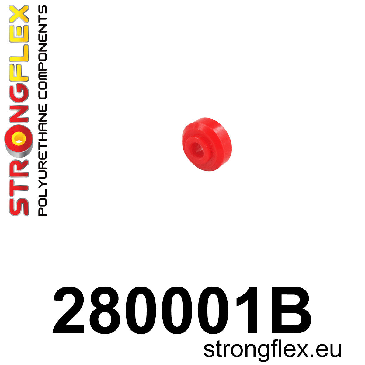 280001B Front and rear anti roll bar link bush Standard (Red) Datsun 240/260/280Z (70-78)