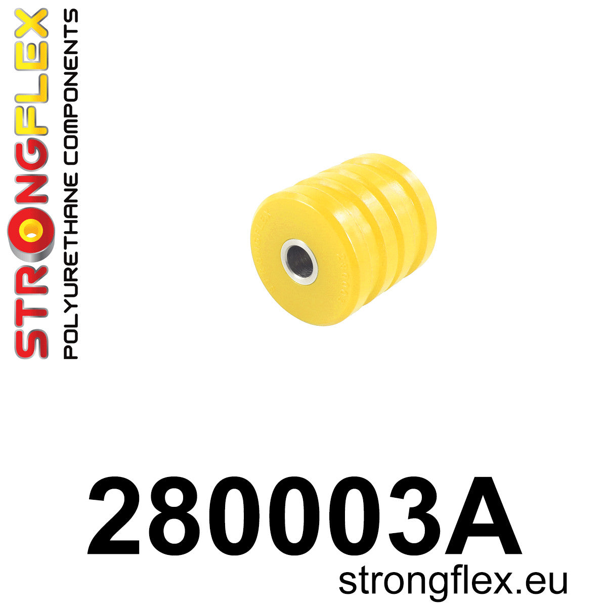 280003A Front tie bar to chassis bush SPORT Sport (Yellow) Datsun 240/260/280Z (70-78)