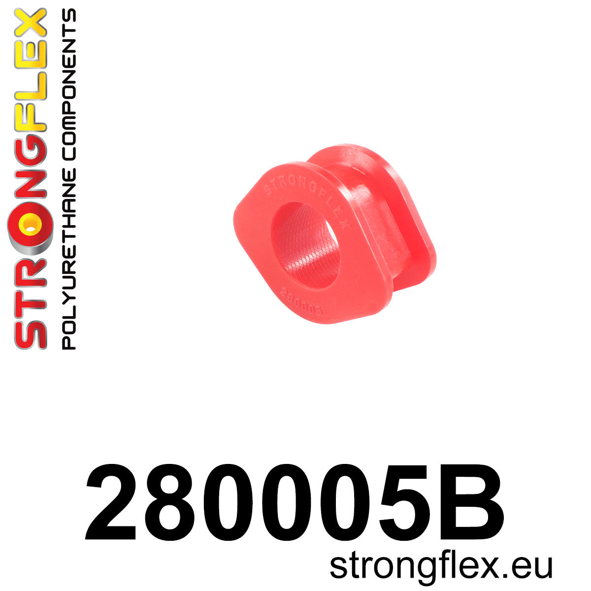280005B Steering rack bush Standard (Red) Datsun 240/260/280Z (70-78)