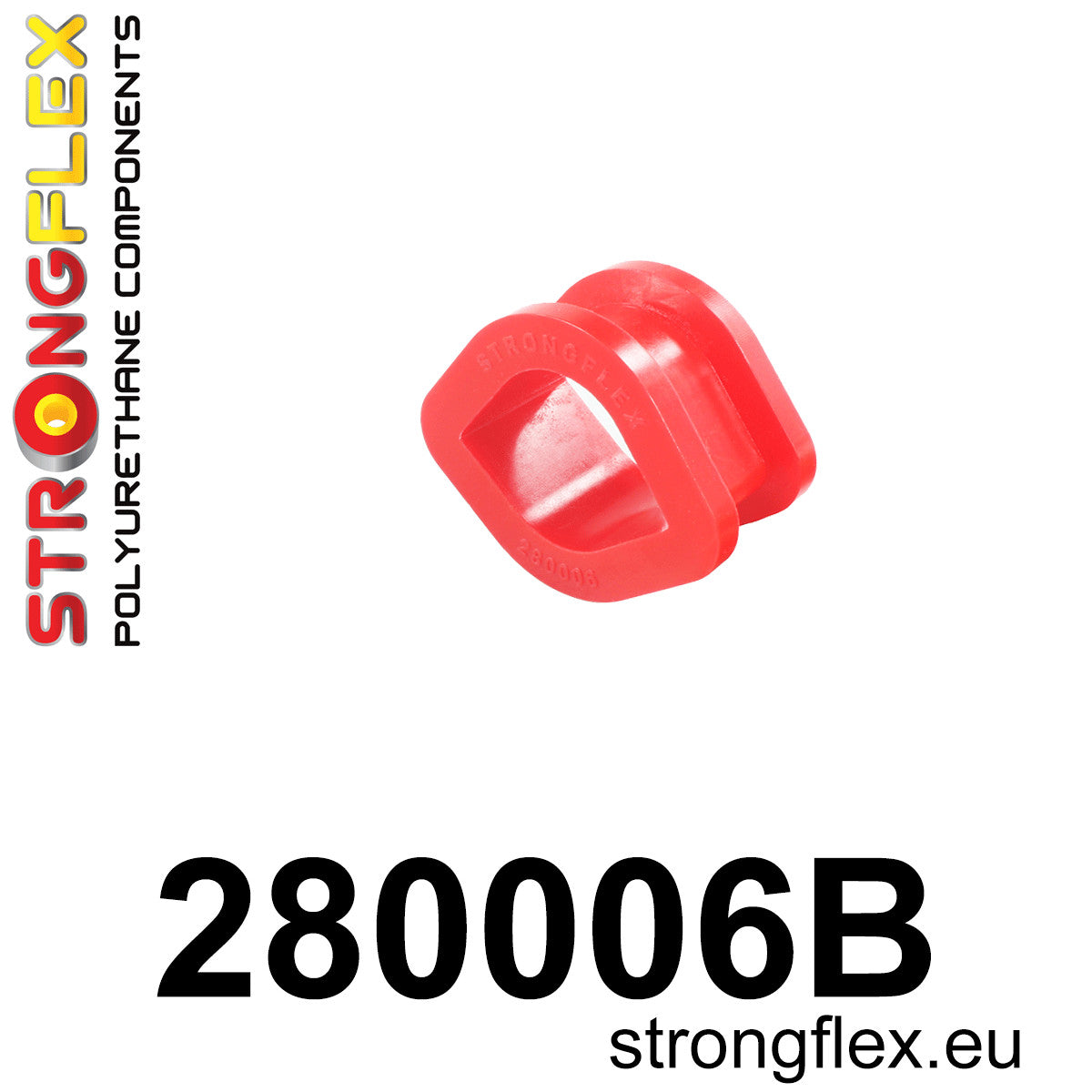 280006B Steering rack bush Standard (Red) Datsun 240/260/280Z (70-78)