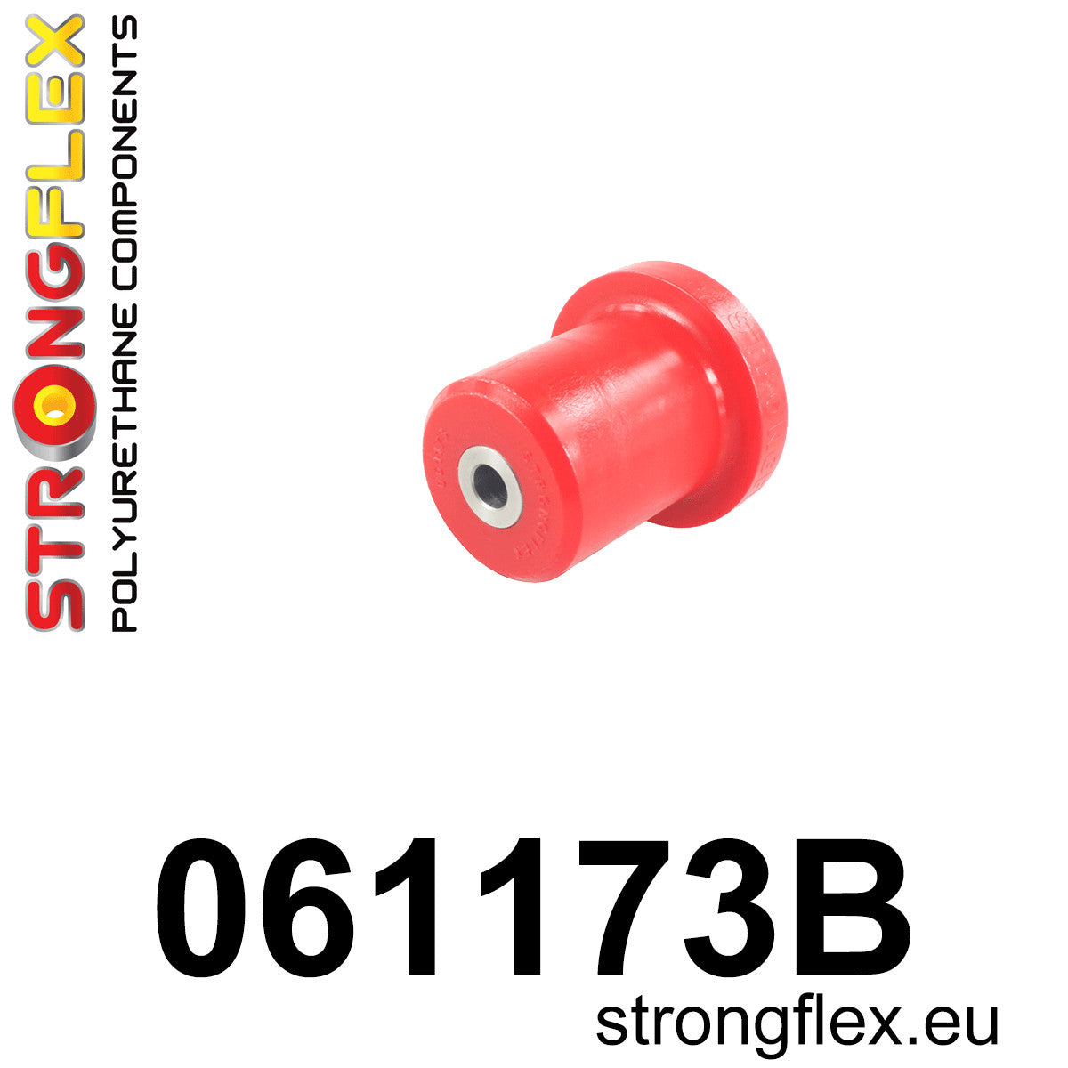 061173B Rear beam bush Standard (Red) Fiat Uno MK1/MK2/Turbo (83-02)
