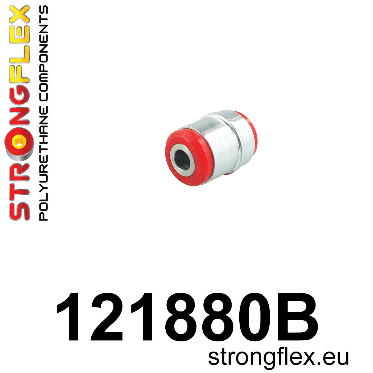 121880B Rear upper arm bush Standard (Red) Citroën C-Crosser (07-12)