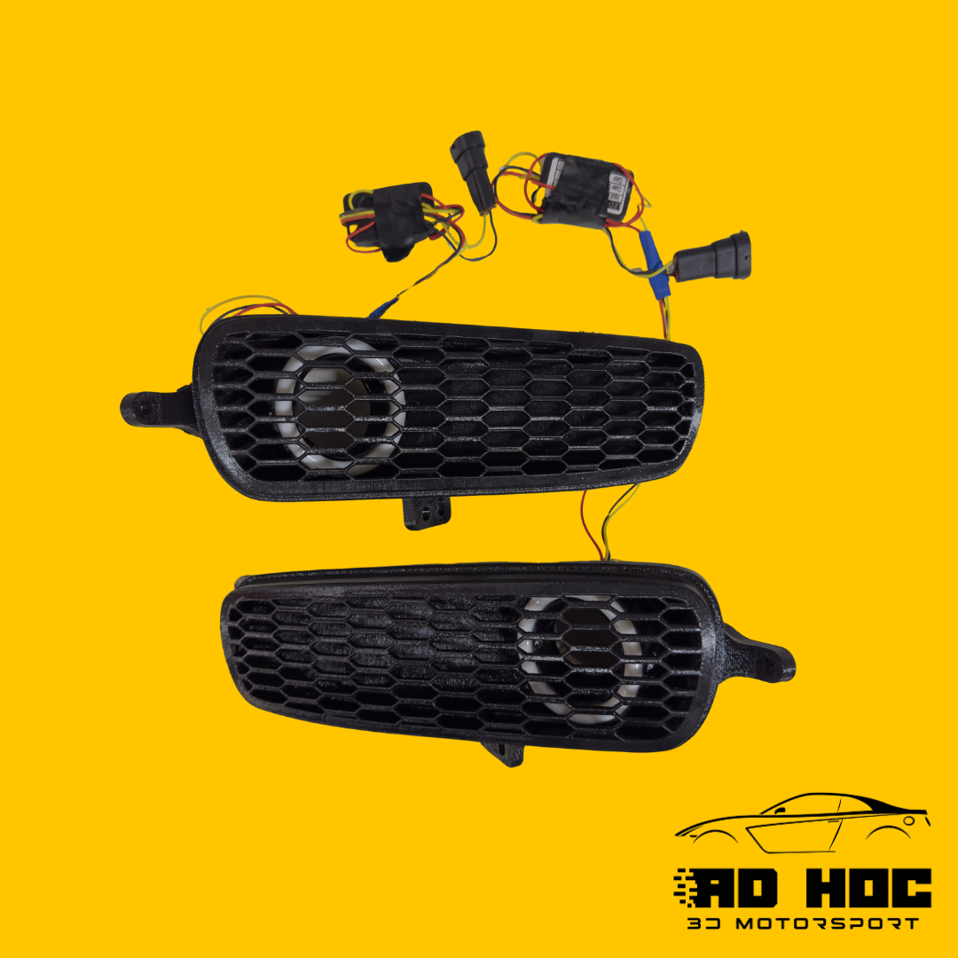 Convogliatori Frontali con angel eyes per Ford Fiesta MK8 ST e ST Line