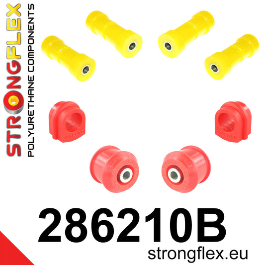 286210B Front suspension bush kit Standard (Red) Nissan Skyline VIII (89-94) R32