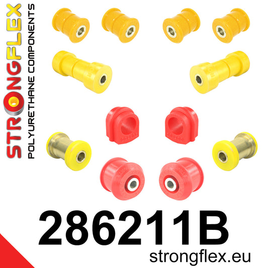 286211B Front suspension bush kit Standard (Red) Nissan Skyline IX (93-98) R33