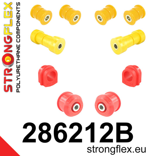 286212B Front suspension bush kit Standard (Red) Nissan Skyline IX (93-98) R33