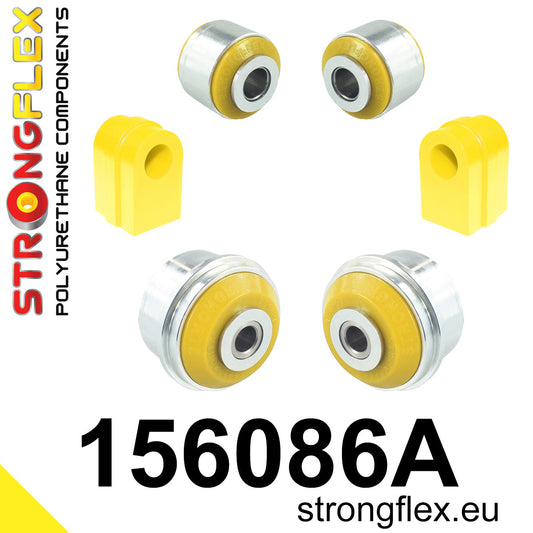156086A Front suspension bush kit SPORT Sport (Yellow) Renault Mégane III (09-17)