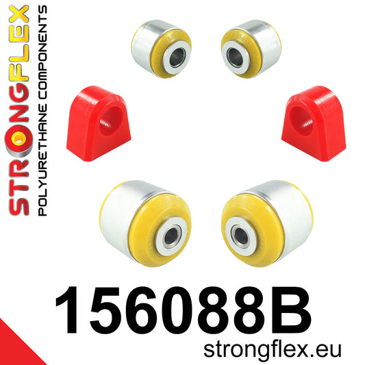 156088B Front suspension bush kit Standard (Red) Renault Mégane IV (16-)