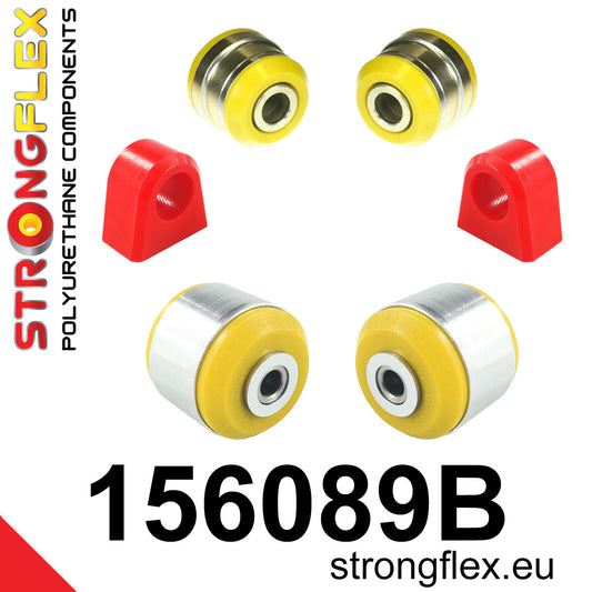 156089B Front suspension bush kit Standard (Red) Renault Mégane IV (16-)