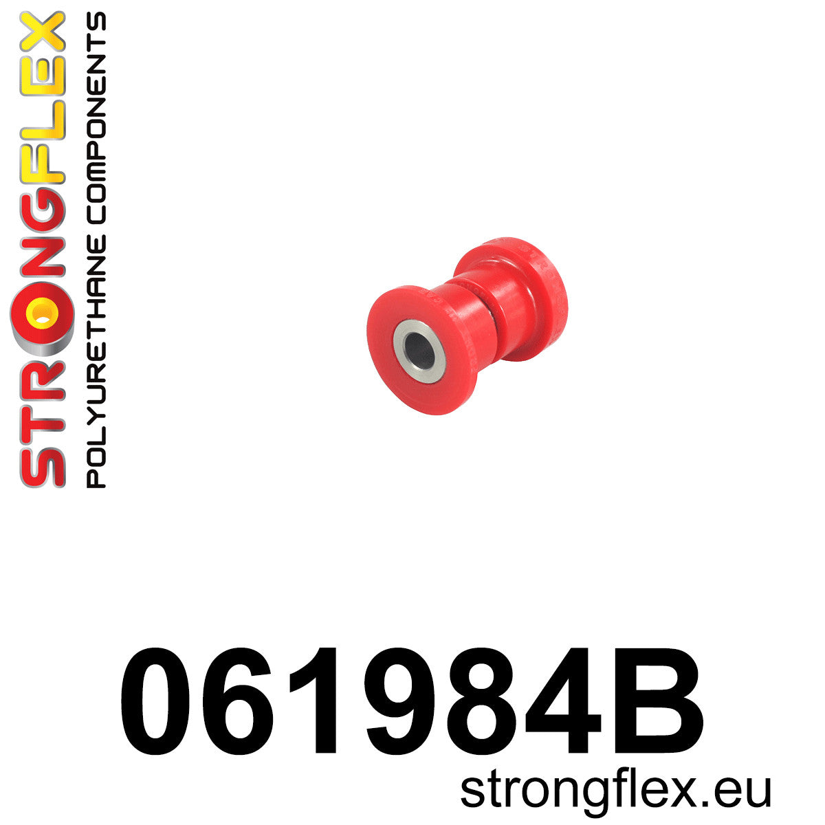 061984B Front control arm – front bush Standard (Red) Fiat 500 500 II (07-20)