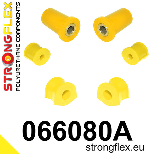 066080A Front suspension bush kit SPORT Sport (Yellow) Fiat Barchetta (95-05)