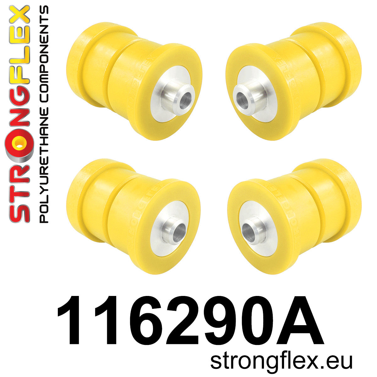 116290A Rear subframe bush kit SPORT Sport (Yellow) Mercedes Klasa A III (12-17) W176
