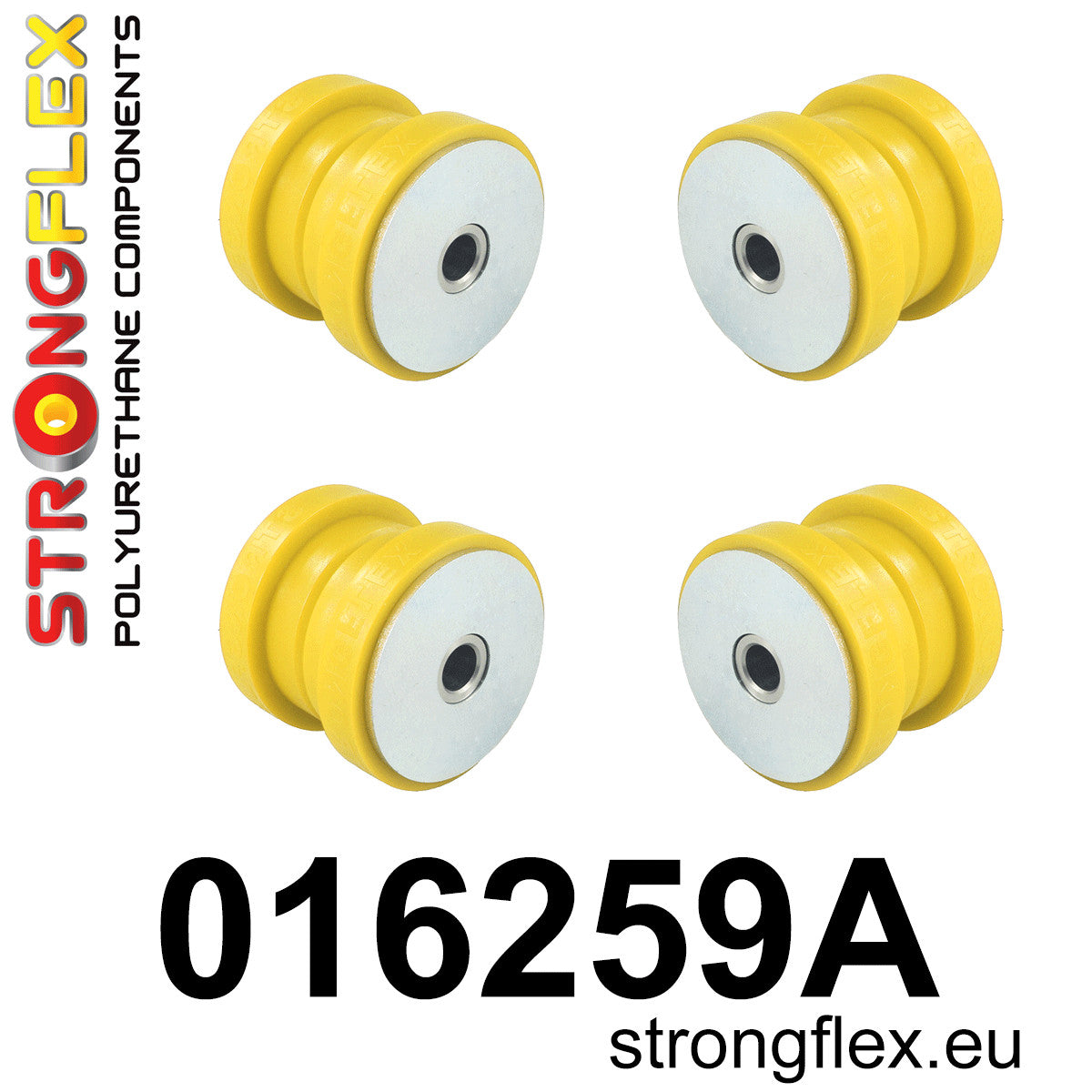 016259A Rear subframe bush kit SPORT Sport (Yellow) Alfa Romeo 166 (99-07) type 936