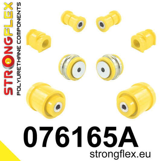 076165A Front suspension and ream beam bush kit SPORT Sport (Yellow) Ford Fiesta MK7 / MK7 ST (08-17)