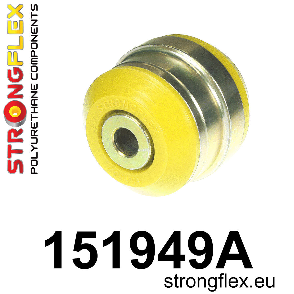 151949A Front lower arm - rear bush SPORT Sport (Yellow) Renault Clio V / V RS (19-)