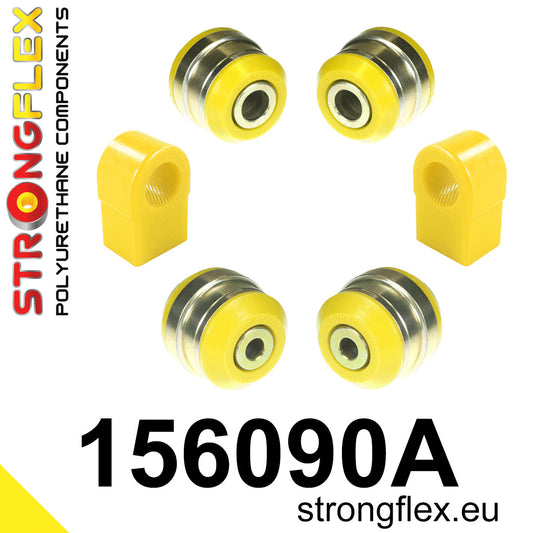 156090A Front suspension bush kit SPORT Sport (Yellow) Renault Clio V / V RS (19-)