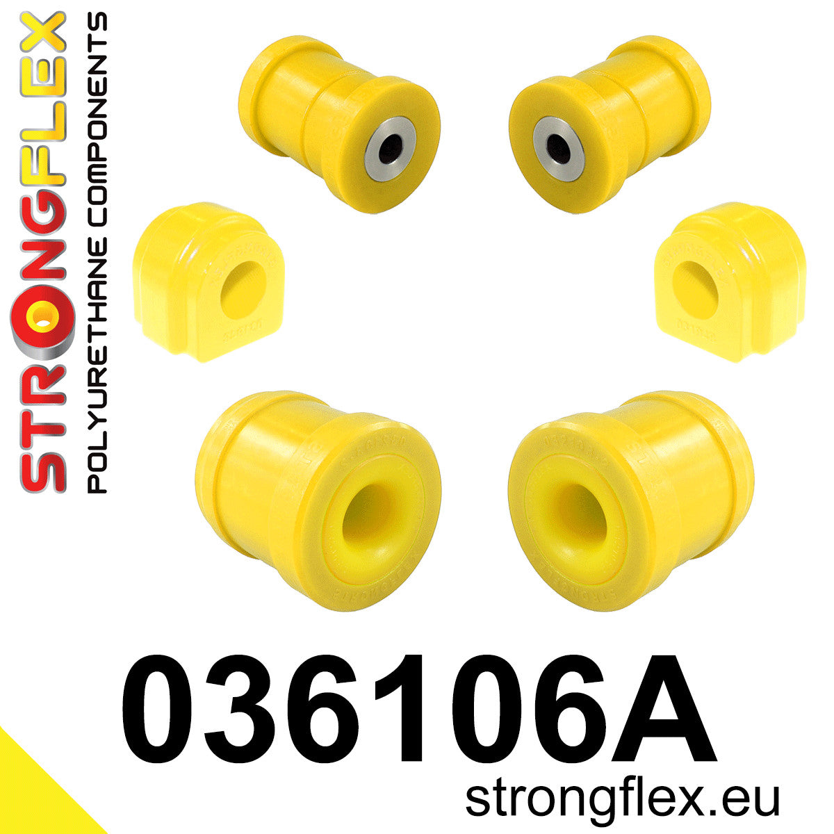 036106A Front suspension bush kit SPORT Sport (Yellow) Mini F55/F56/F57 (13-)