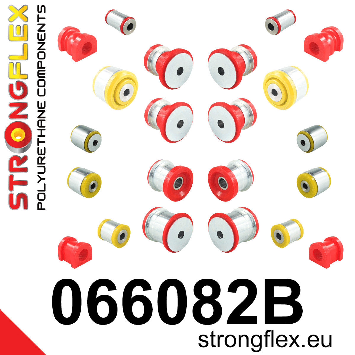 066082B Full suspension bush kit Standard (Red) Fiat Freemont (11-15)