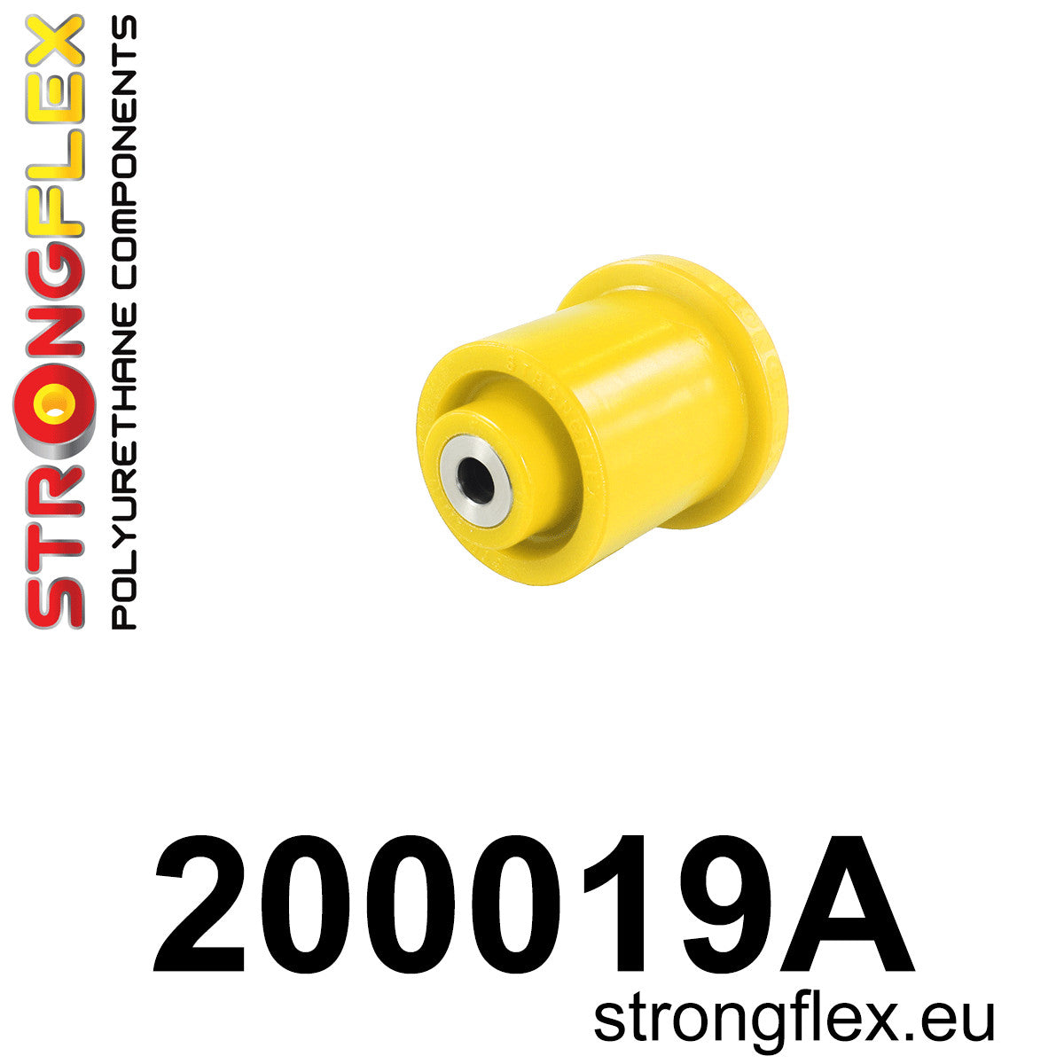 200019A Rear beam bush SPORT Sport (Yellow) Fiat Sedici (06-14) FWD