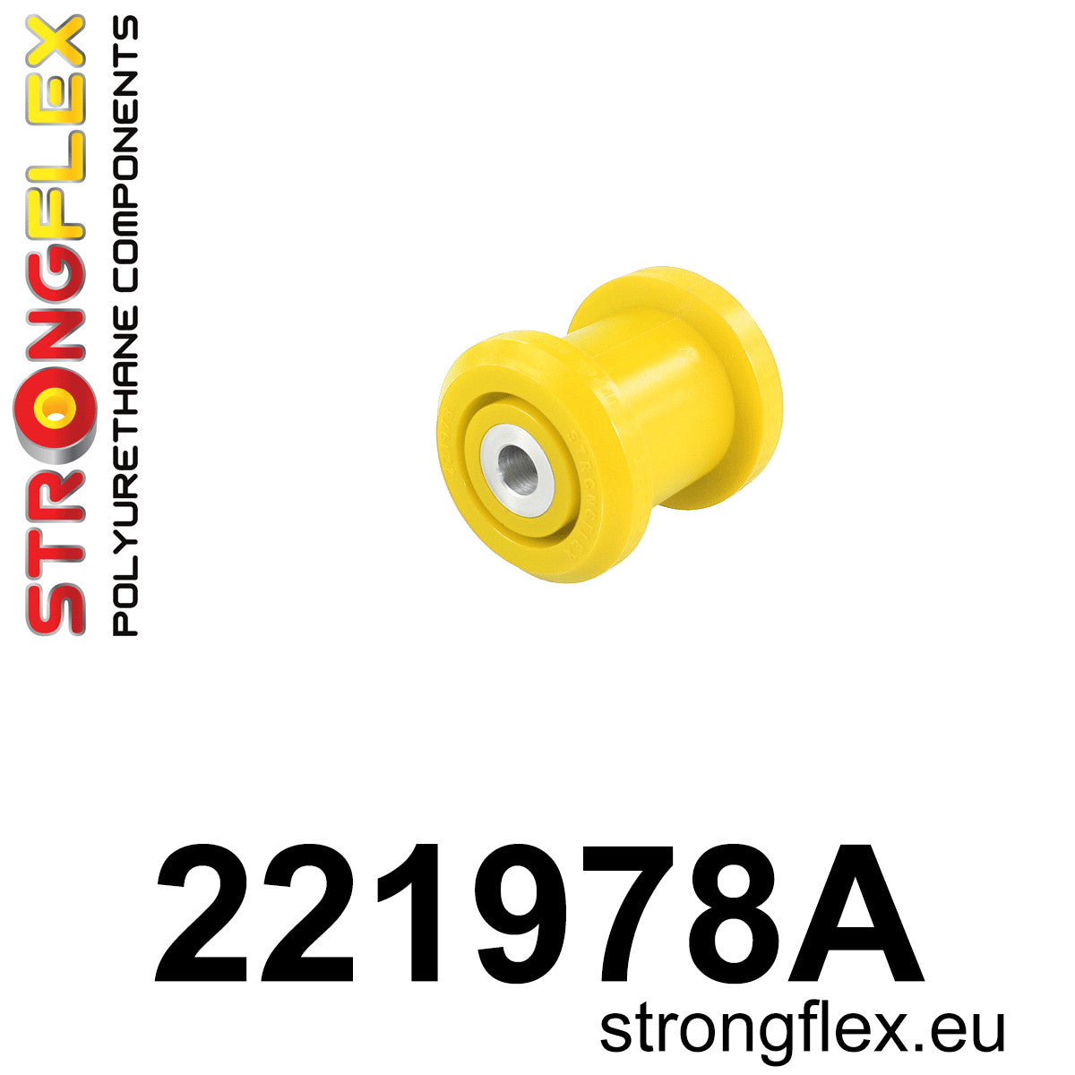 221978A Rear differential mounting bush 4Motion - front SPORT Sport (Yellow) Volkswagen T5 (03-15) Caravelle, Multivan, Transporter