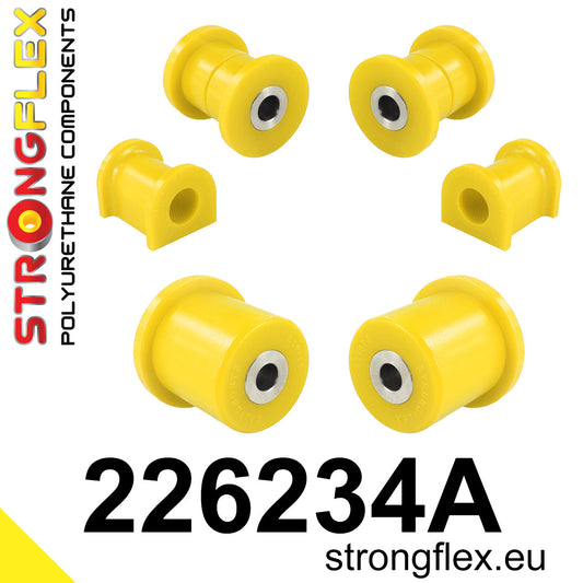 226234A Front suspension bush kit SPORT Sport (Yellow) Volkswagen T5 (03-15) Caravelle, Multivan, Transporter