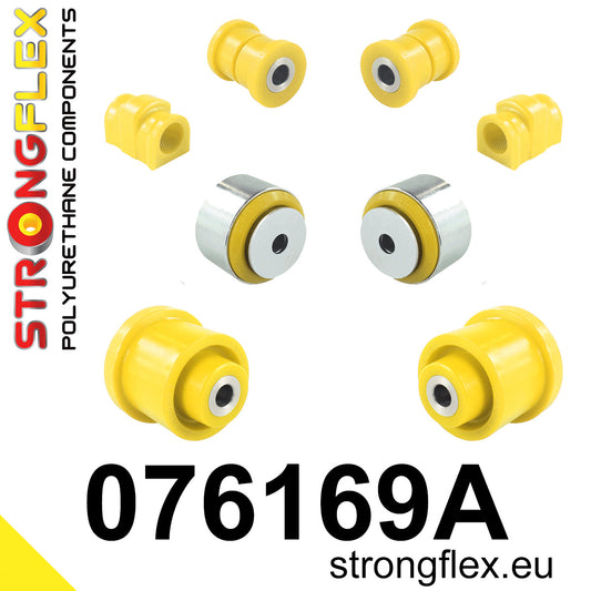076169A Front suspension and ream beam bush kit SPORT Sport (Yellow) Ford Fiesta MK8 / MK8 ST (17-)