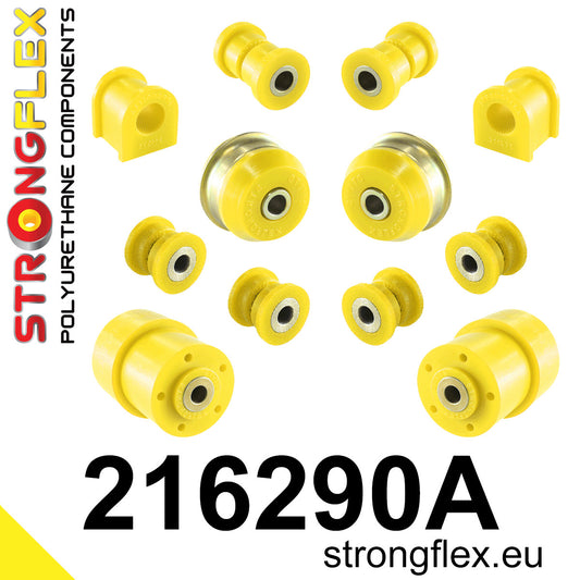 216290A Full suspension bush kit SPORT Sport (Yellow) Toyota Corolla IX (01-07) E120 E130