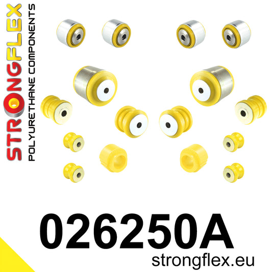 026250A Front suspension bush kit SPORT Sport (Yellow) Porsche Macan (13-)
