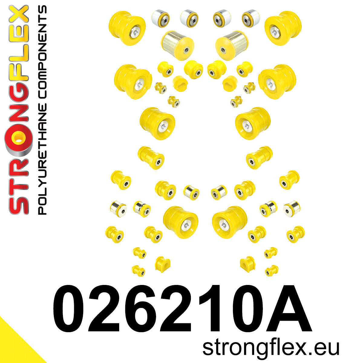 026210A Full suspension bush kit SPORT Sport (Yellow) Audi A6 / S6 / RS6 C6 (04-11)