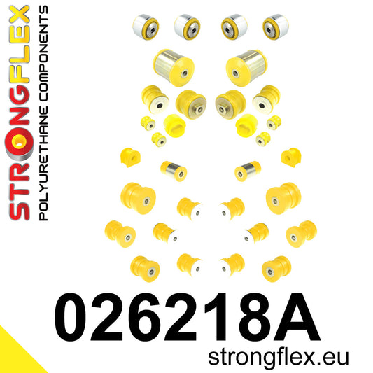 026218A Front and rear suspension kit SPORT Sport (Yellow) Audi A4 / S4 / RS4 I (95-01) B5