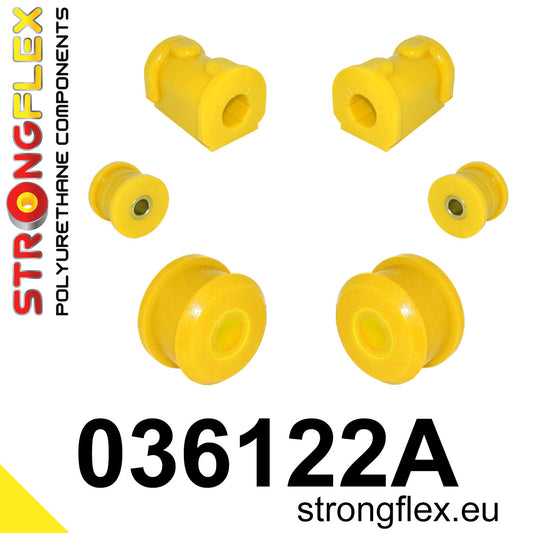036122A Front suspension bush kit SPORT Sport (Yellow) BMW Seria 3 II (82-91) E30