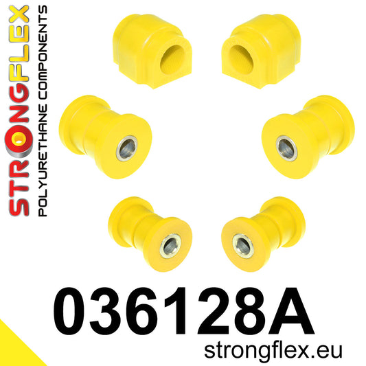 036128A Front suspension bush kit SPORT Sport (Yellow) BMW Seria 3 I (75-82) E21